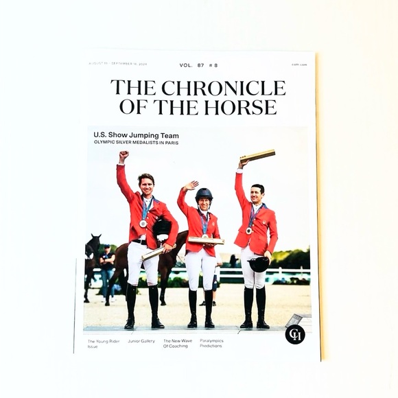 ⭐️5 For 25⭐️ The Chronicle Of The Horse Magazine - August 19 - September 26 2024 - Picture 1 of 4